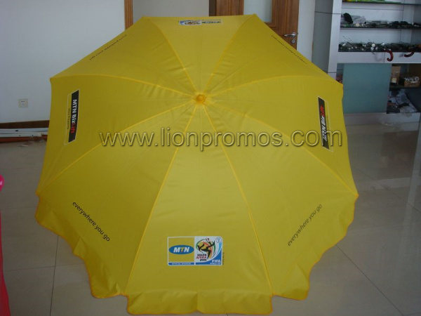 Mtn Airtel Telecom Bank Outdoor Sun Proof Beach Umbrella