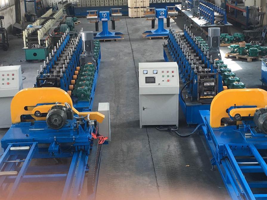 High Speed and Precison Solar Panel Bracket Roll Forming Machine
