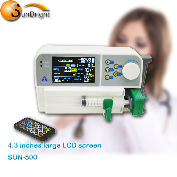 Medical Single Channel Syringe Pump Great Remote Function