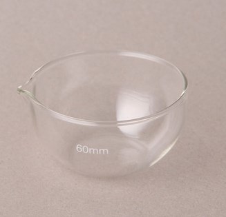 Borosilicate 3.3 Glass Flat Bottom Evaporating Dish