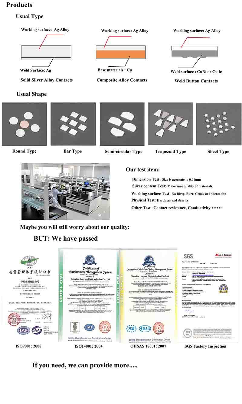 Electrical Part of 500A Circuit Breaker with RoHS Approved