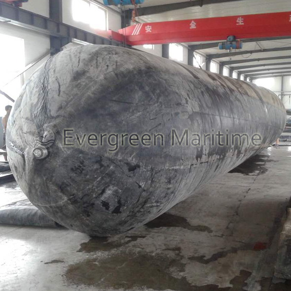 Evergreen Maritime Floating Rubber Rollers Bags, Heavy Lift Airbags for Ship, Dredgers, Tugboat, Fishing Boat Marine Launching