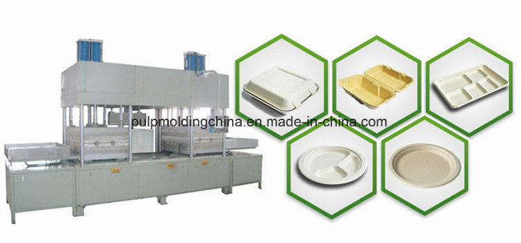 Hghy Paper Pulp Food Trays with Lids Machine