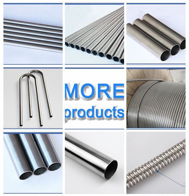 JIS G3448 304 316 Stainless Steel Pipe for Making Machine