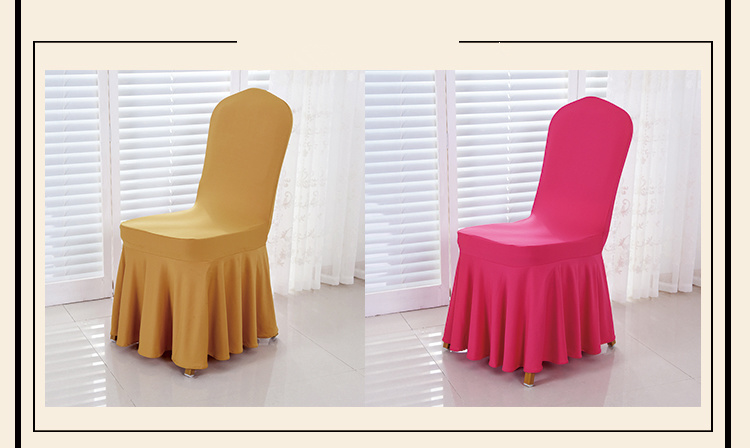 Banquet Wholesale Pleated Cheap Chair Cover