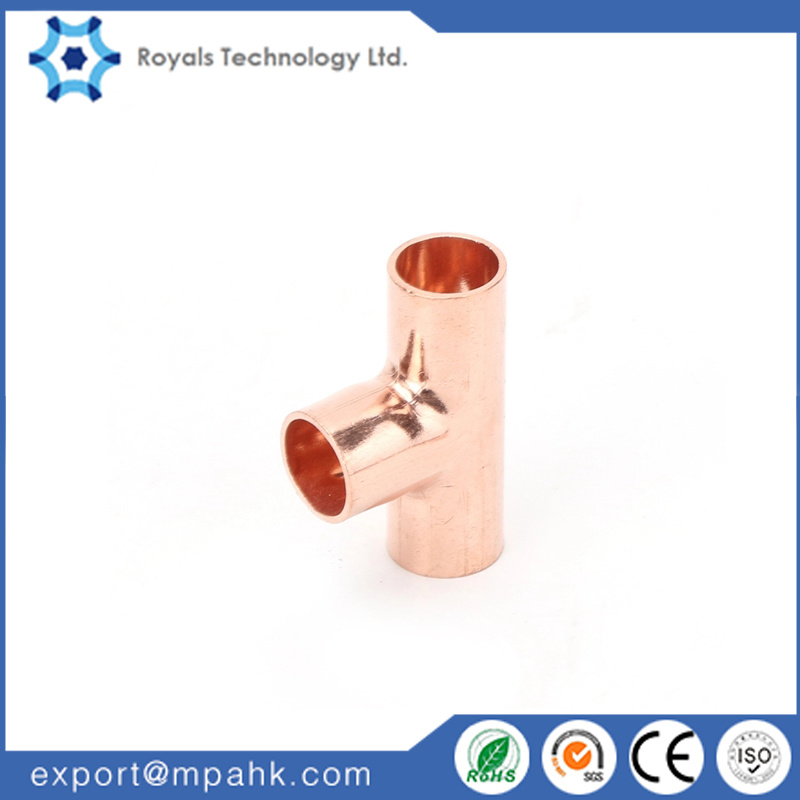 Copper Tee Copper Cross Tee Refrigeration Copper Fittings
