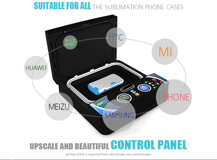 Freesub 3D Phone Cases Heat Press Phone Case Sublimation Machine