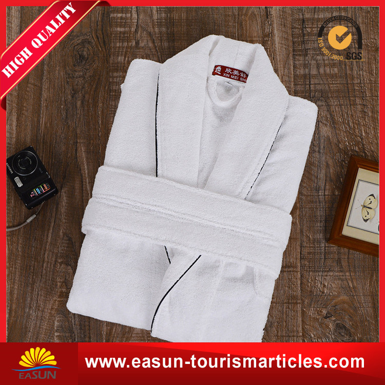 All Color Hotel Velour Cheap Cotton Solid Color Bathrobe