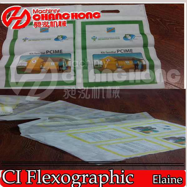 PP Woven Flexographic Printer/Rice Packing Printing Machine