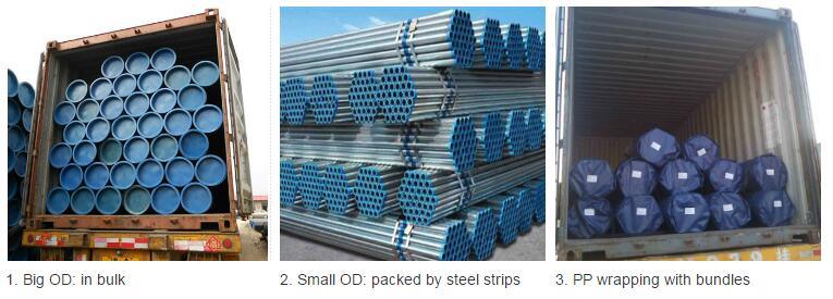 Hot Selling Threaded Galvanized Steel Pipes for Water