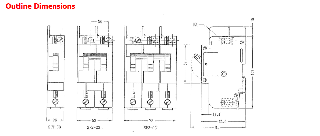 Sf Long Cover South Africa Miniature Circuit Breaker