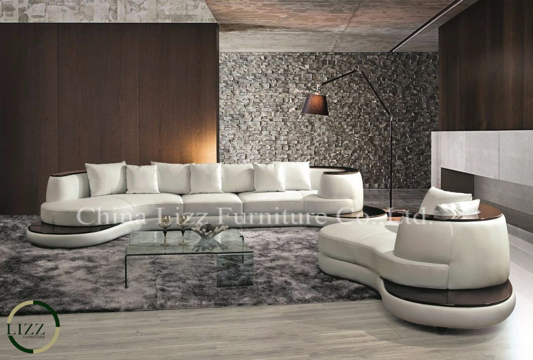 Modern Living Room Furniture PU Leather Sofa