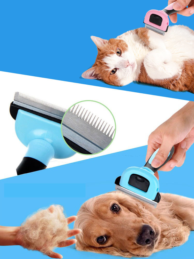 Dog Combs Hair Remover Cat Brush Pet Grooming Products Pet Combs