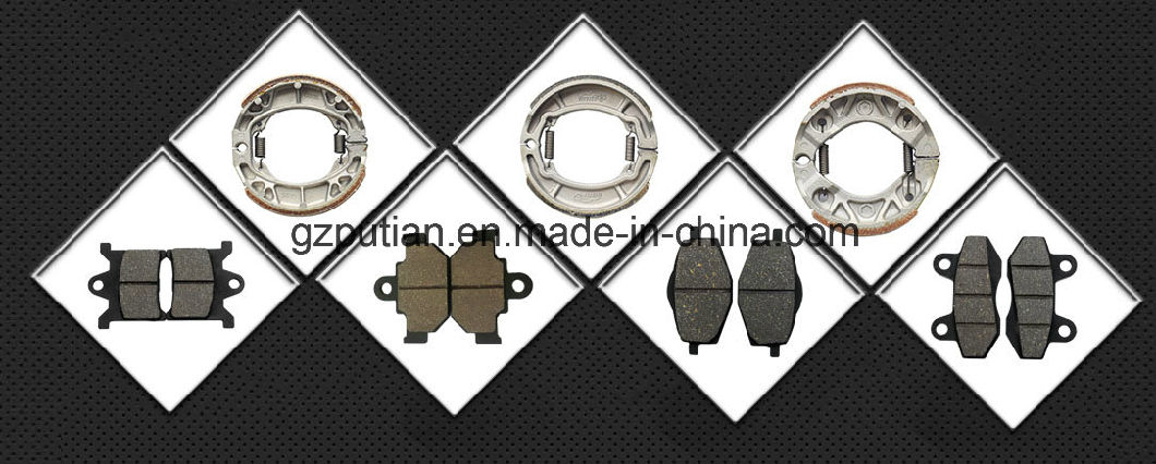 Motorcycle Parts Non-Asbestos Fz Motorcycle Brake Shoes