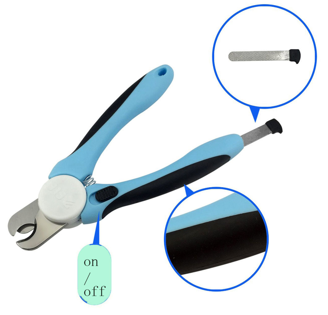 Design Stainless Steel Pet Supply Grooming Tools Pet Nail Scissors