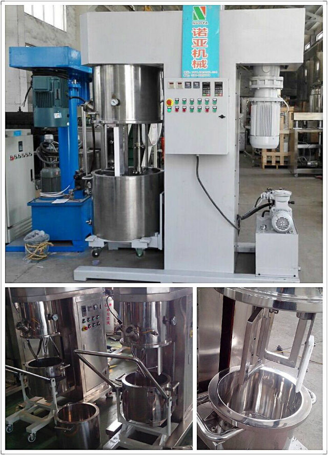 Sxj5-2000L Double Planetary Mixer with Various Blades