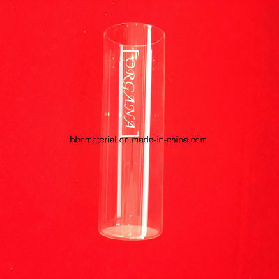 Clear Flat Bottom Quartz Glass Test Tube with Cork