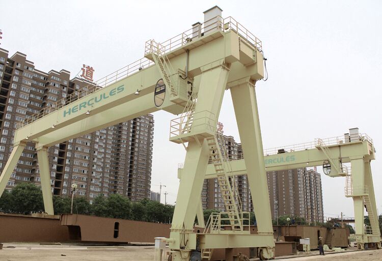 Heavy Duty Double Girder Gantry Crane for Construction