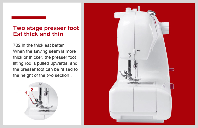 Multifunction Computerized Domestic Sewing Machine for Household (FHSM-702)