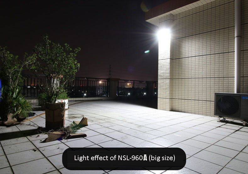 Aluminium Alloy Outdoor Radar Motion Sensor Home Garden Lamp LED Solar Powered Solar Wall Light