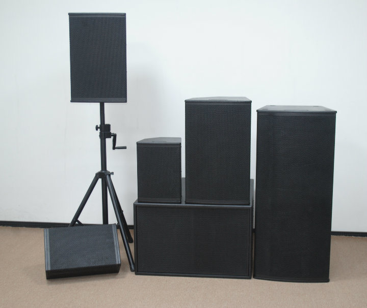 MVP Series Professional Active Speaker All Size Full Range Speaker and Subwoofer for Portable Live Sound and Installation