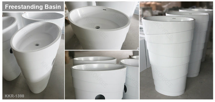 2018 Hottest Design Cabinet Basin Artificial Stone Bathroom Vanity