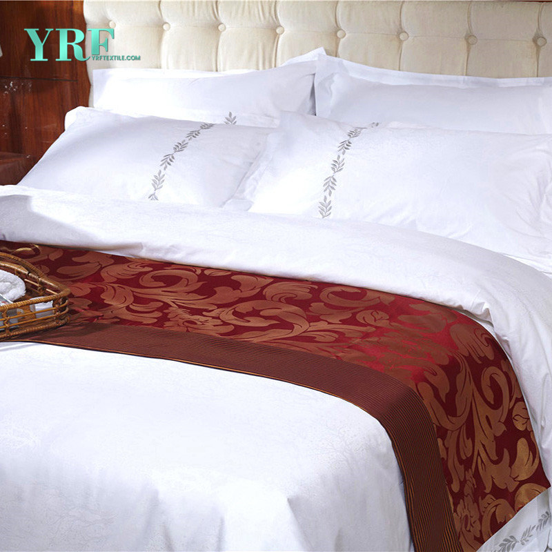 Yrf Luxury Hotel Choice Elegant Embroidery Bedsheet Duvet Cover Pillow Case