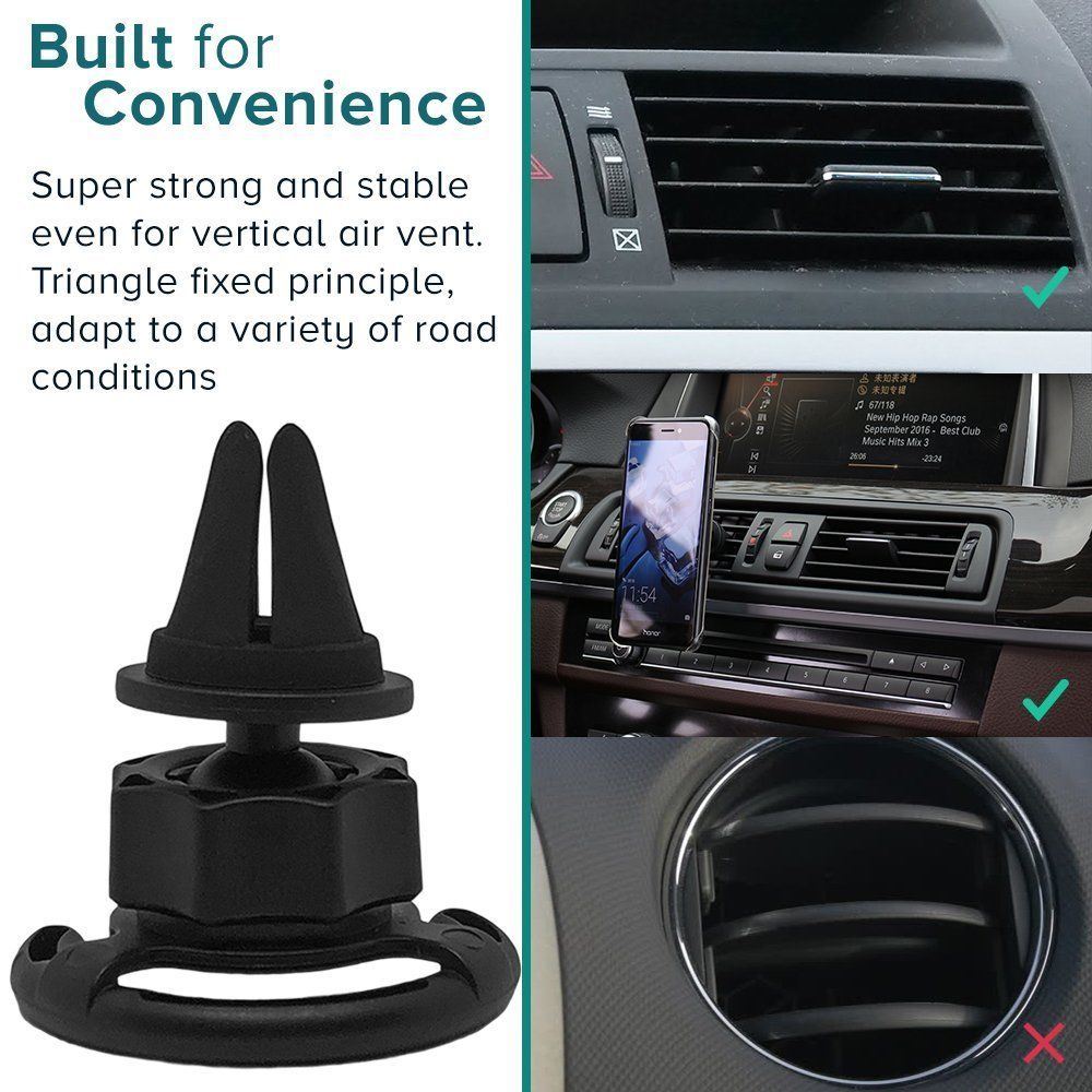 Pop out Stand Car Mount 360 Rotation Dashboard Desk Wall for Socket Users Cell