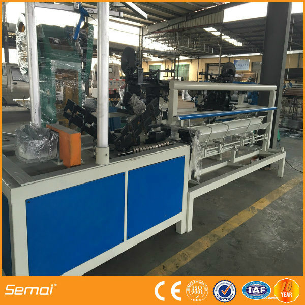 PVC Coated and Galvanized Fully-Automatic Chain Link Fence Machine