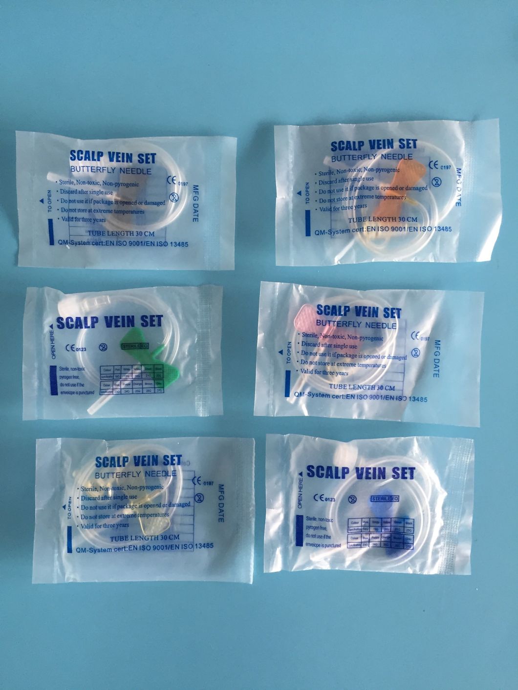 Disposable Medical Infusion Set with Scalp Vein Set