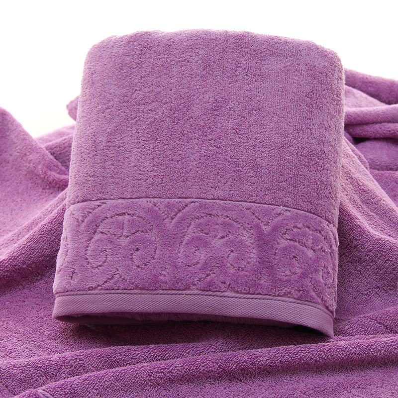 Towels-Bf70140 Cotton Jacquard Terry Bath Towels