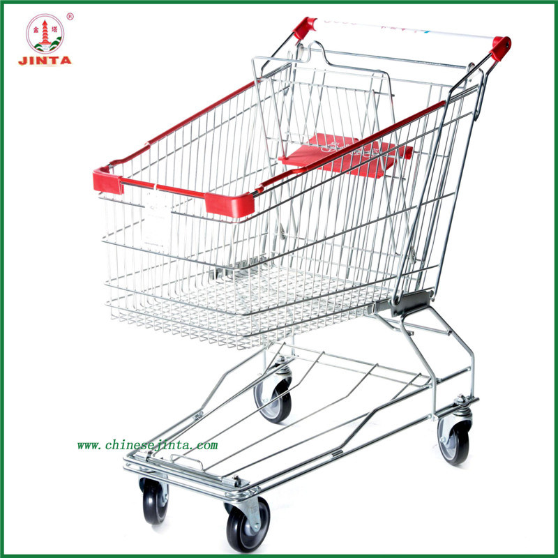 China Cheapest Wholesale Shopping Hand Carts 180L (JT-EC06)