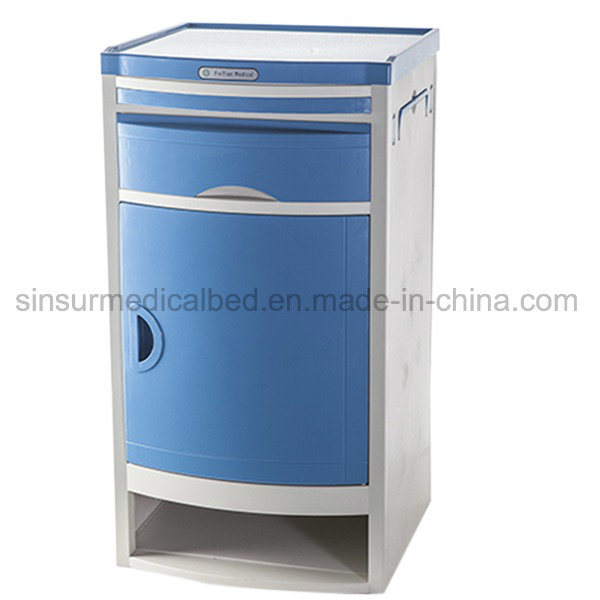 Hospital Furniture Patient Room Steel Spraying Medical Bedside Cabinet