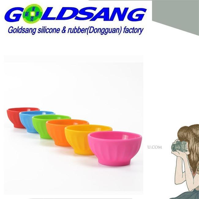Food Grade Unbreakable Silicone Mini Bowl for Kids