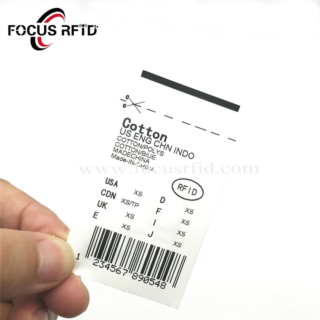 EPC Gen 2 UHFÂ  RFID WovenÂ  LabelÂ  for Garment and Clothes Tracking