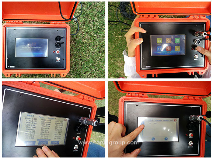 300m Good Quality Touch Screen Gold Detector Underground Metal Gold Detector Gold Mine Detector