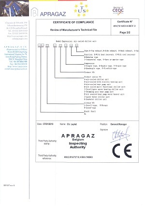 Industrial Screw Type Air Cooled Water Chiller with Heat Recovery