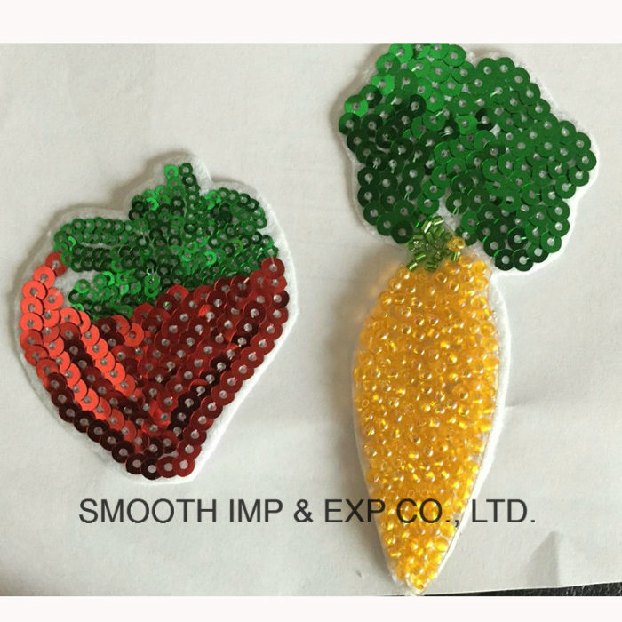 Fashion Hotfix Beaded Crystal Iron on Patches Clothes Decoration Transfer