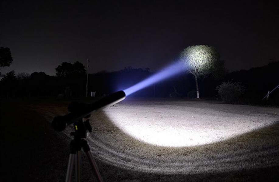 Aluminum Alloy Baseball CREE Q5 LED Flashlight for Self-Defense 3-Mode Tactical Torch Light Tq00035