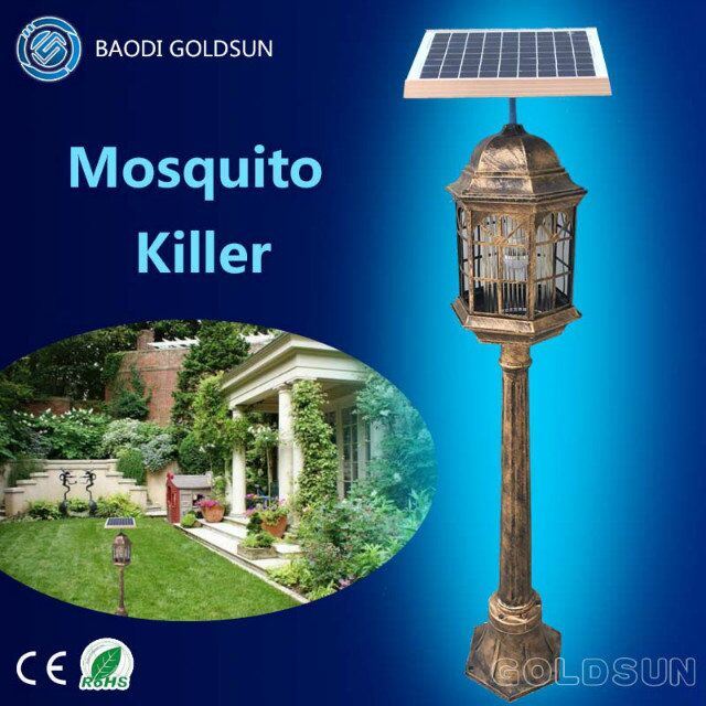 Solar Power Garden Mosquito Killer LED Lamp