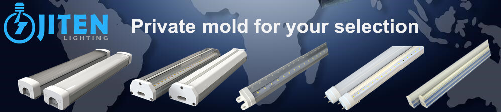 1FT-8FT 60W Batten Fitting Double T5 Integrated LED Tube Fixture UL ETL Dlc Approved