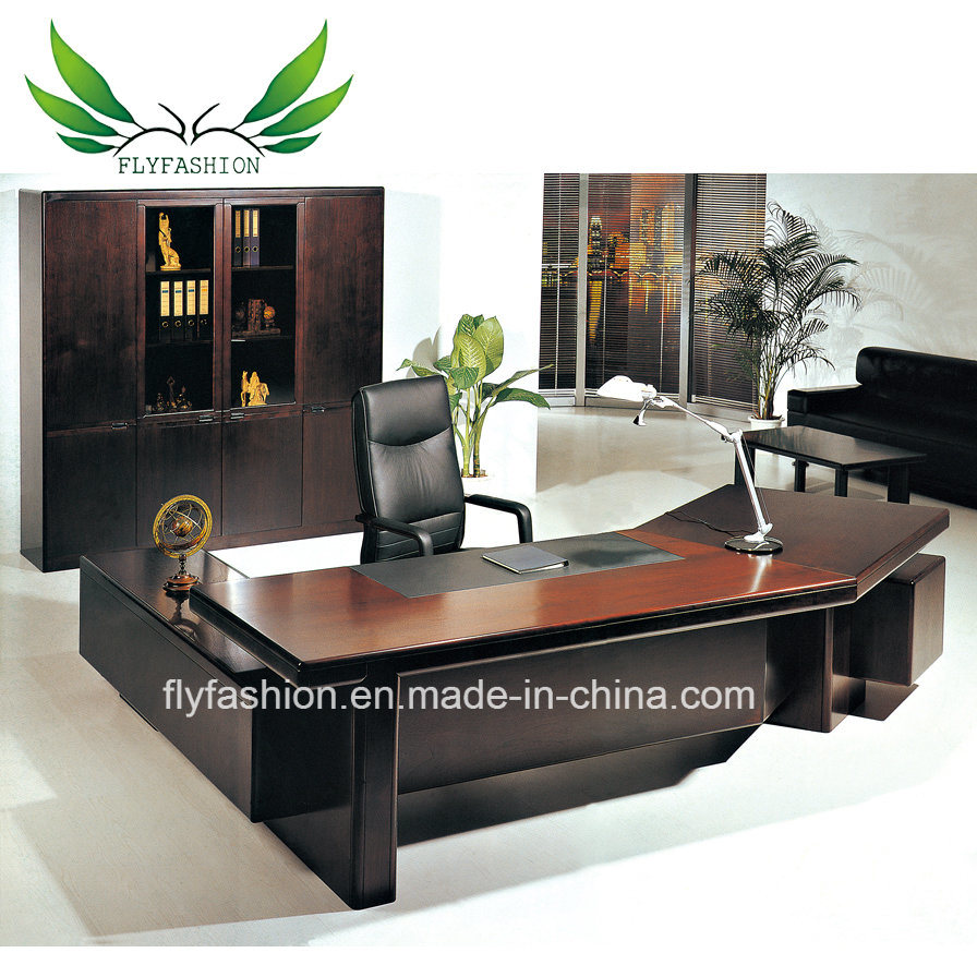 Professional Office Furniture Half Round European Style Executive Office Desk for Boss and Manager (ET-03)