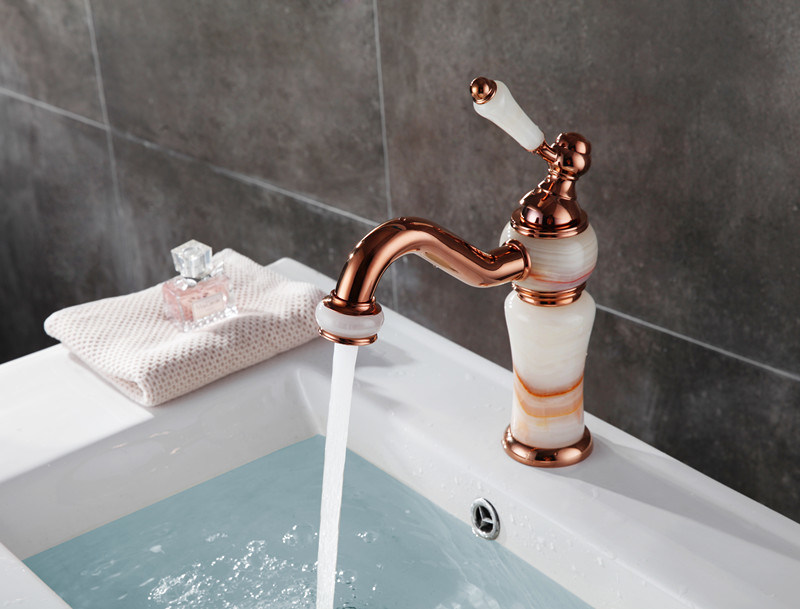 Solid Brass Bathroom Sanitary Ware Brass Faucet Basin Faucet Tl-01y101