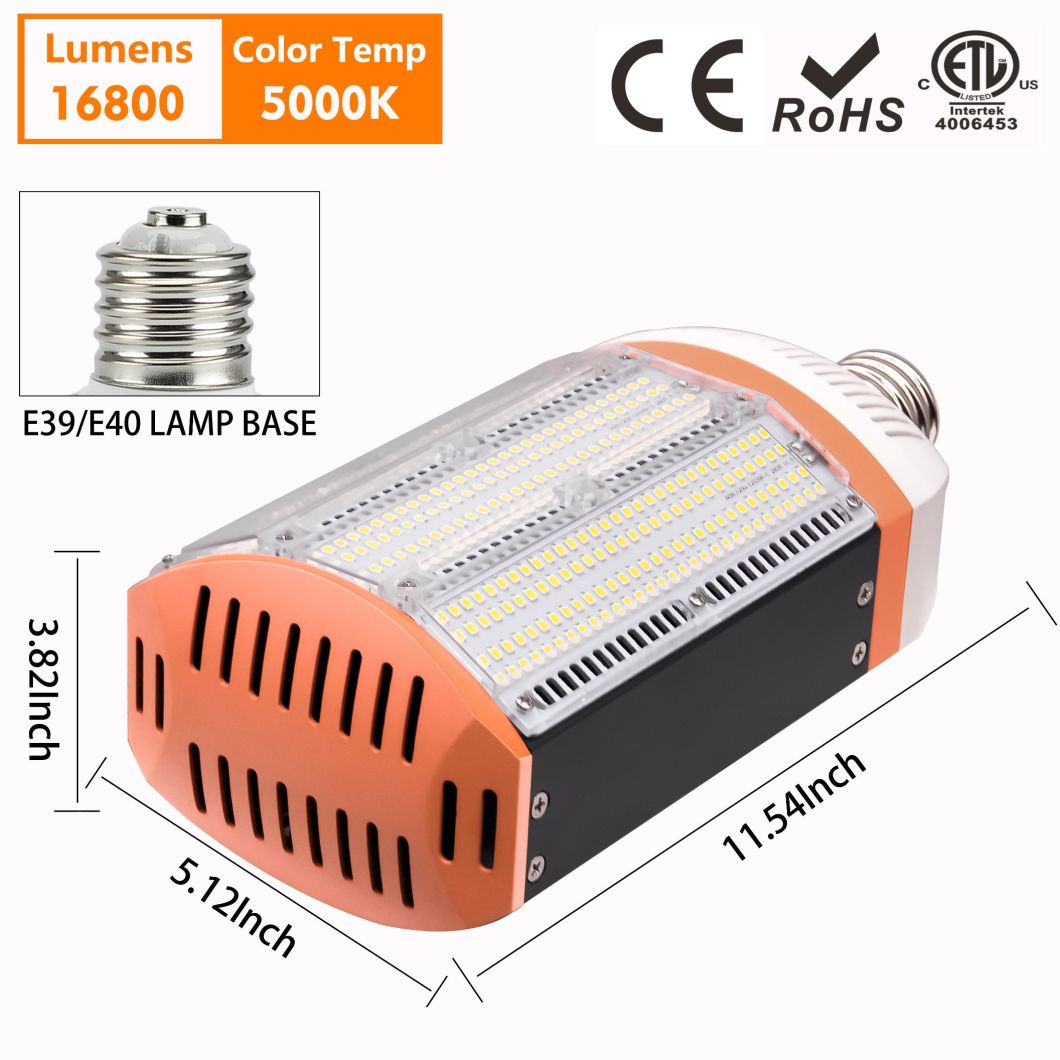 180 Degree LED Retrofit Lamp with Base Rotatable