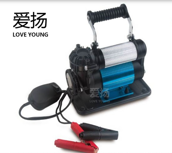 Metal Type Single Cylinder DC Electric Air Compressor for Car