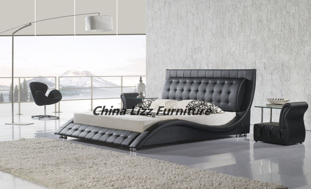 High Quality Furniture Modern Luxury Leather Beds for Bedroom