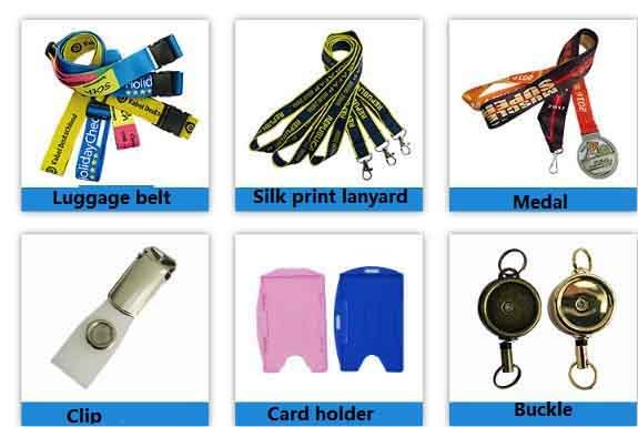 Gift Heat Sublimation Elastic Style Different Design Custom Lanyard