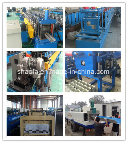 Roofing Ridge Cap Steel Shaped Roll Forming Machine