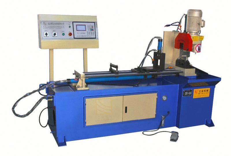 Yj-325CNC with Well-Designed Feed System Steel Tube Cutting Machine
