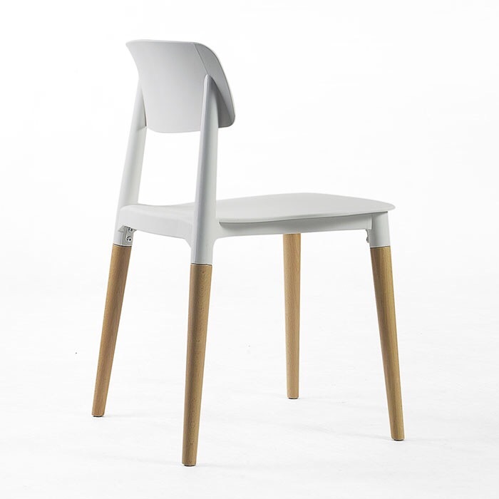 Simple Design Cheap Stackable Dining Plastic Chair